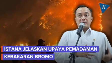 Pemerintah Kerahkan Water Bombing dan Rancang Modifikasi Cuaca Atasi Kebakaran Bromo