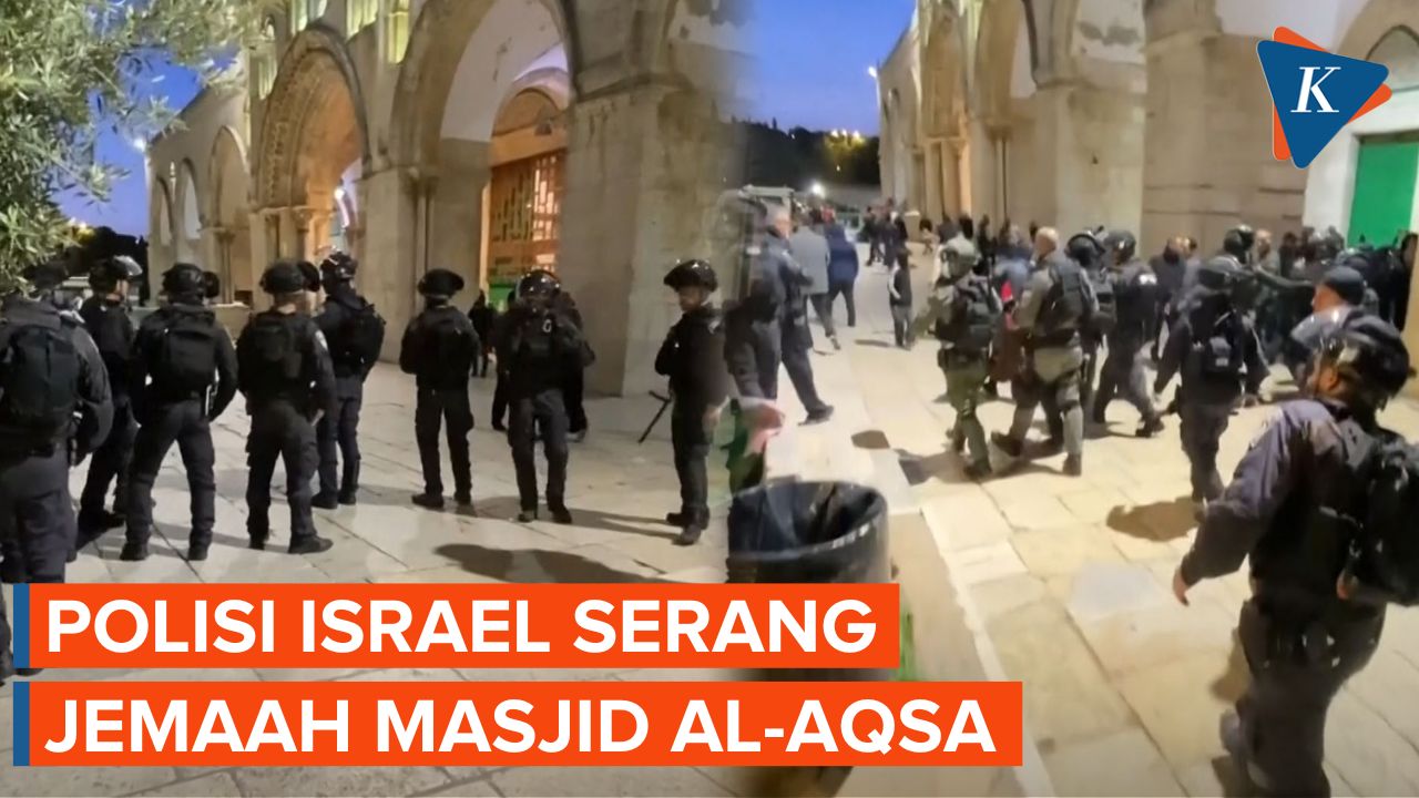 Palestina Tembakkan 9 Roket Usai Polisi Israel Gerebek Masjid Al-Aqsa