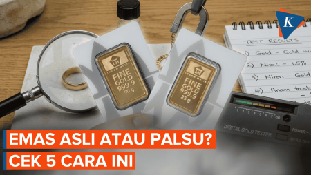 5 Cara Bedakan Emas Asli dan Palsu Menurut Peneliti BRIN