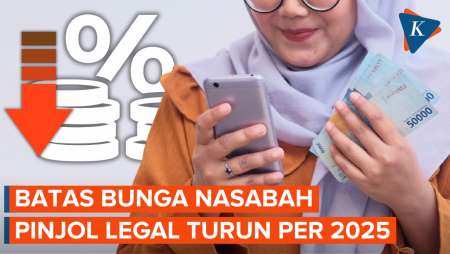 Bunga Pinjol Legal Berizin OJK Akan Turun Mulai 2025