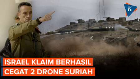 Israel Klaim Cegah 2 Drone Suriah Sebelum Masuk ke Wilayahnya