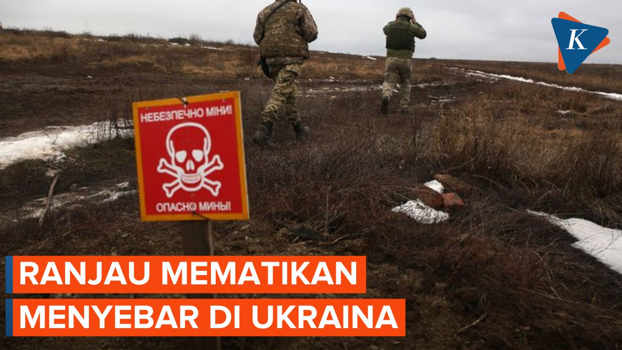 300 Ribu Kilometer Wilayah Ukraina Harus Dibersihkan dari Ranjau