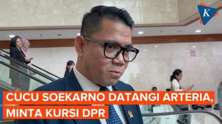 Cerita Arteria Dahlan, Cucu Soekarno Datang Memohon Kursi DPR RI