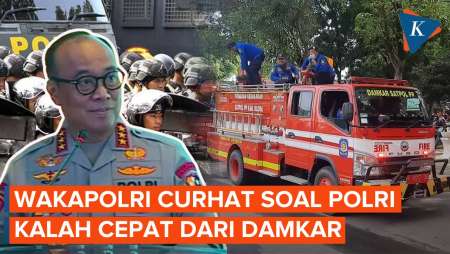 Polisi Vs Damkar, Wakapolri Ungkap "Pemenang" Kecepatan Respons