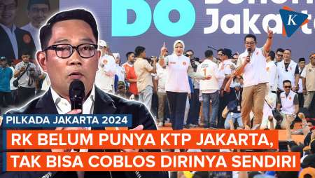 Blak-blakan Ridwan Kamil Belum Kantongi KTP Jakarta, Nyoblos Cagub Jabar di Bandung