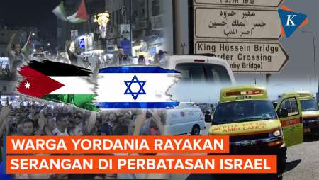 Yordania Rayakan Serangan yang Tewaskan 3 Penjaga Israel di Perbatasan