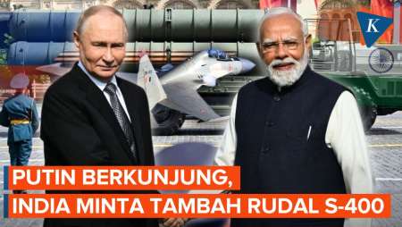 Putin Berkunjung, India Minta Rudal S-400 Rusia Hingga Proyek Jet Tempur Sukhoi SU-30MKI