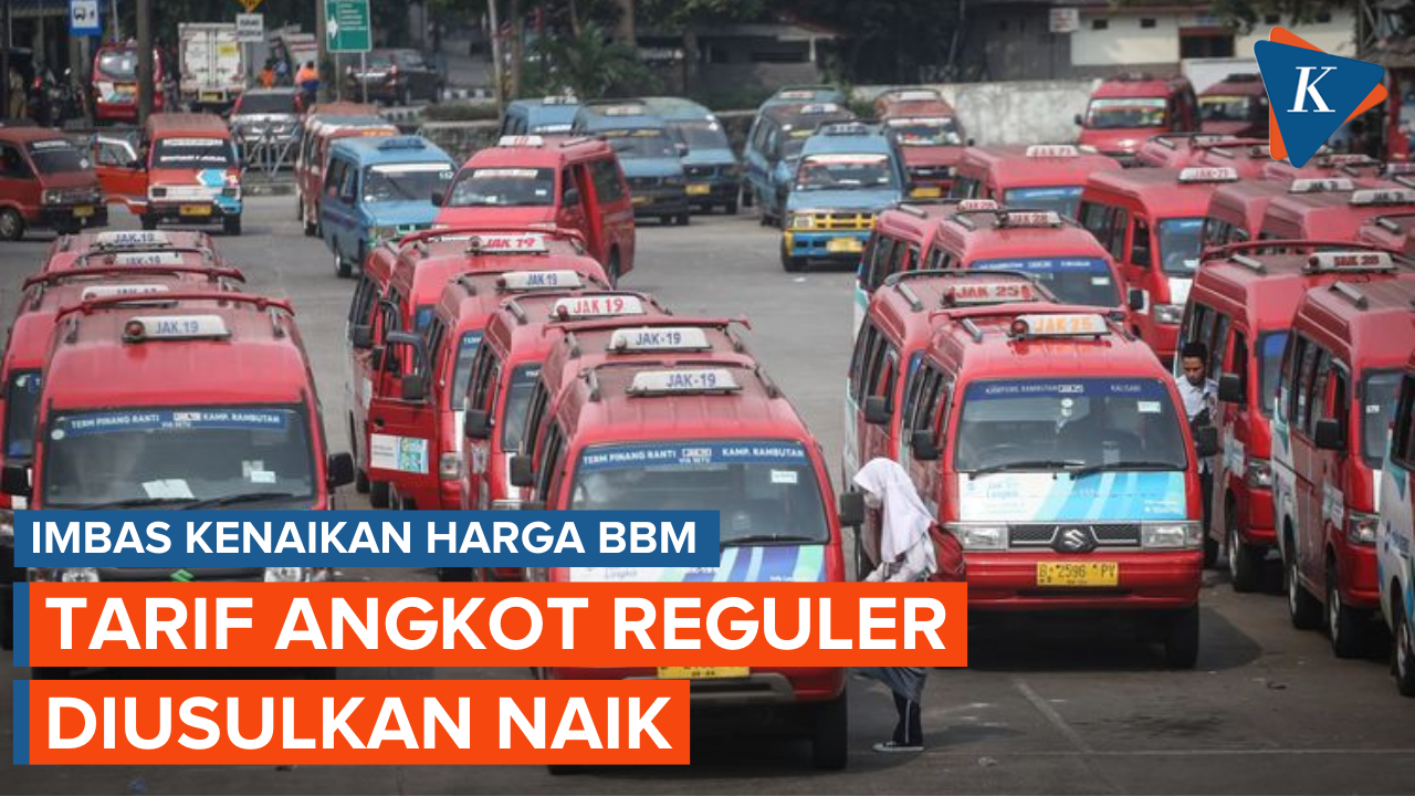 Tarif Angkot Reguler Diusulkan Naik Rp 1.000