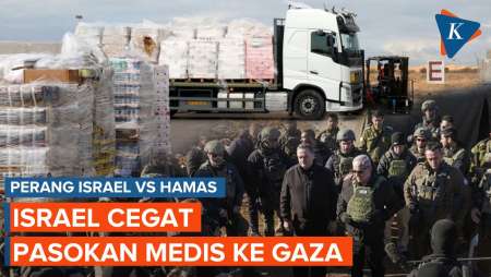 Israel Cegat Pasokan Medis ke Rumah Sakit Gaza Palestina