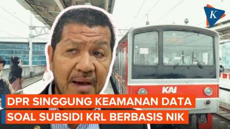 DPR Khawatir Keamanan Data soal Subsidi KRL Berbasis NIK