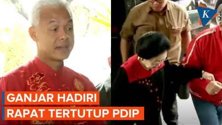 Ganjar Rapat Bareng Megawati dan Petinggi TPN, Ini yang Dibahas