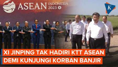 Xi Jinping Pilih Kunjungi Korban Banjir China daripada Hadiri KTT ASEAN