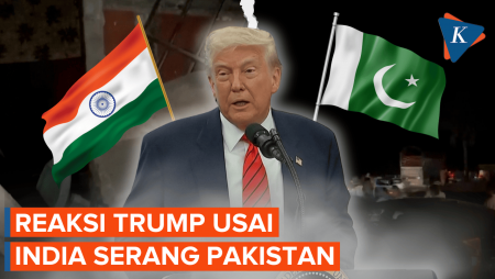 Reaksi Trump soal Serangan India ke Pakistan