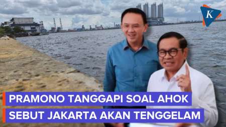 Ahok Sebut Jakarta Banjir Jika Tanggul Di Pluit Jebol, Pramono: Semoga Salah