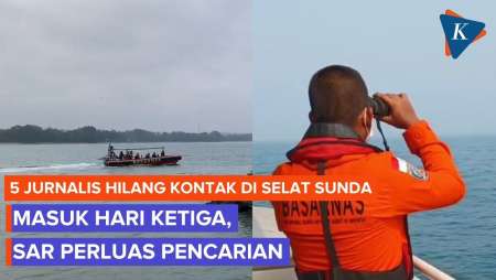 Hari Ketiga Pencarian 5 Jurnalis Hilang, SAR Makin Perluas Area Dan Kerahkan Drone Thermal