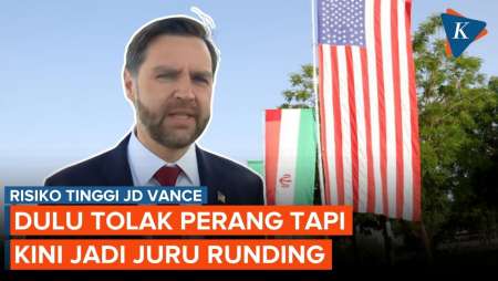 Risiko Tinggi Wapres AS: Dulu Tolak Perang Iran, Kini Disuruh Mengakhiri