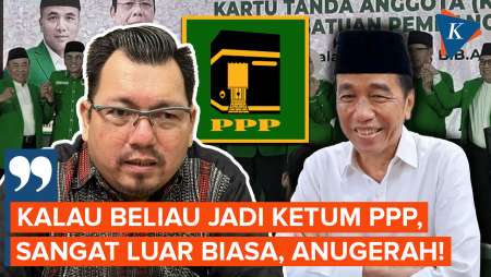 Usai PSI, Kini Jokowi Diusulkan Jadi Calon Ketum PPP