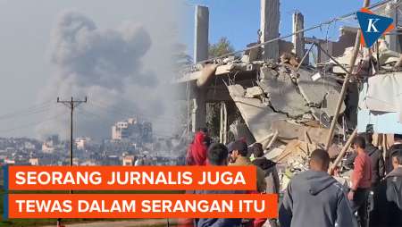 Rumah Dekat RS Syuhada Gaza Dibom Israel, 30 Orang Tewas