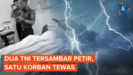 Kronologi 2 Anggota TNI Tersambar Petir di Mabes Cilangkap