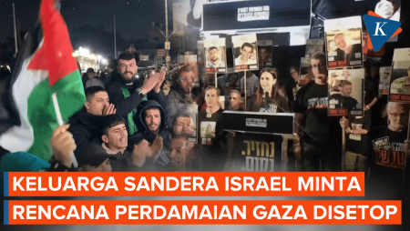 Keluarga Sandera Israel Minta Trump Setop Rencana Perdamaian Gaza