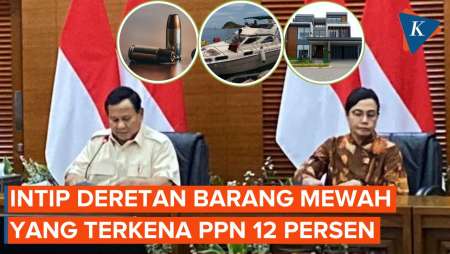 Daftar Barang Mewah Kena PPN 12 Persen: Ada Peluru hingga Yacht