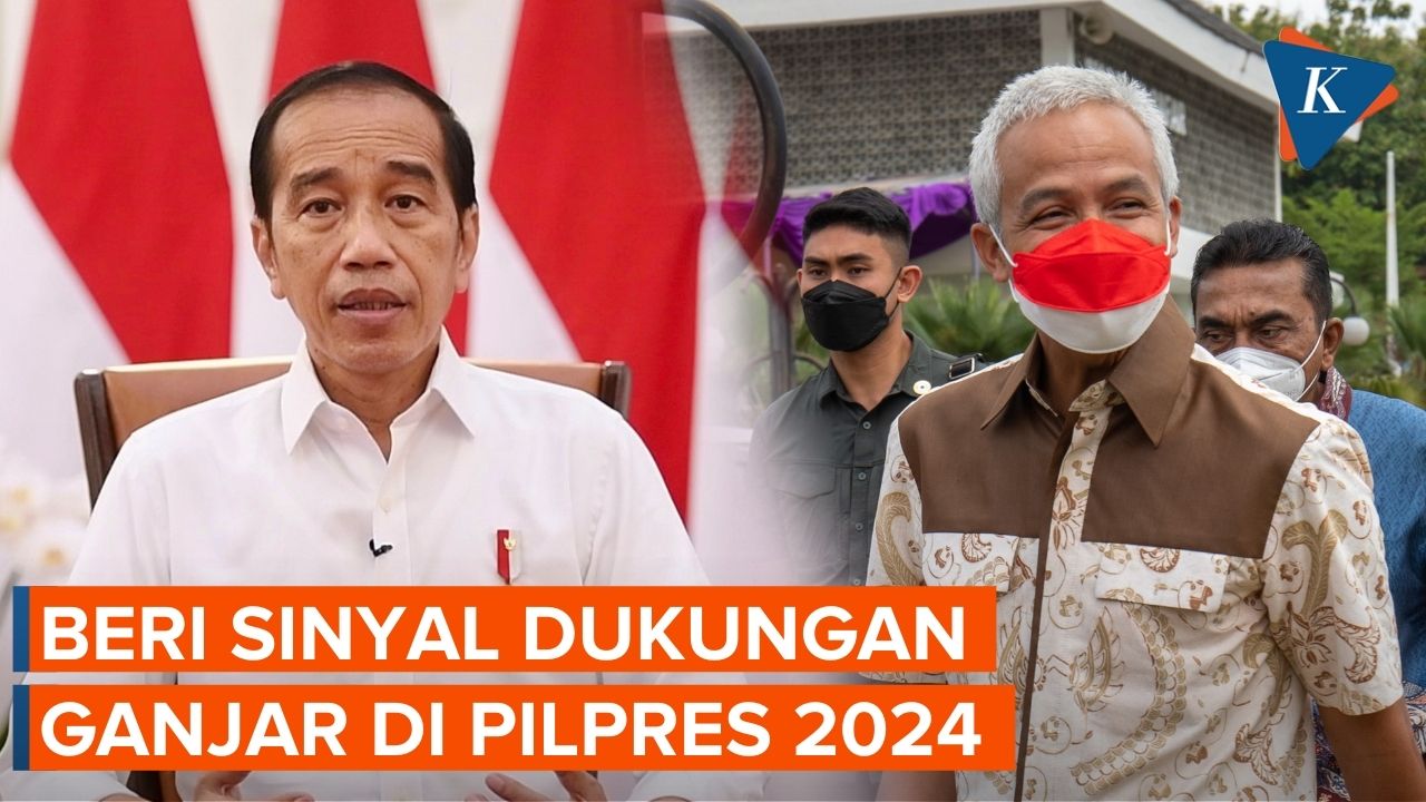 Jokowi Beri Dukungan untuk Ganjar di Pilpres 2024?