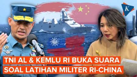 TNI AL dan Kemlu RI Jawab Protes Taiwan soal Latihan Militer RI-China