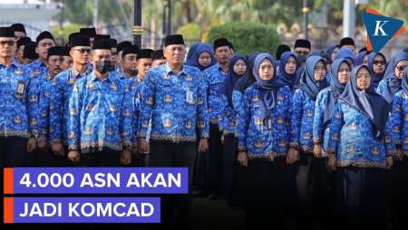 4.000 ASN Akan Jadi Komcad, Pelatihan Mulai April 2026