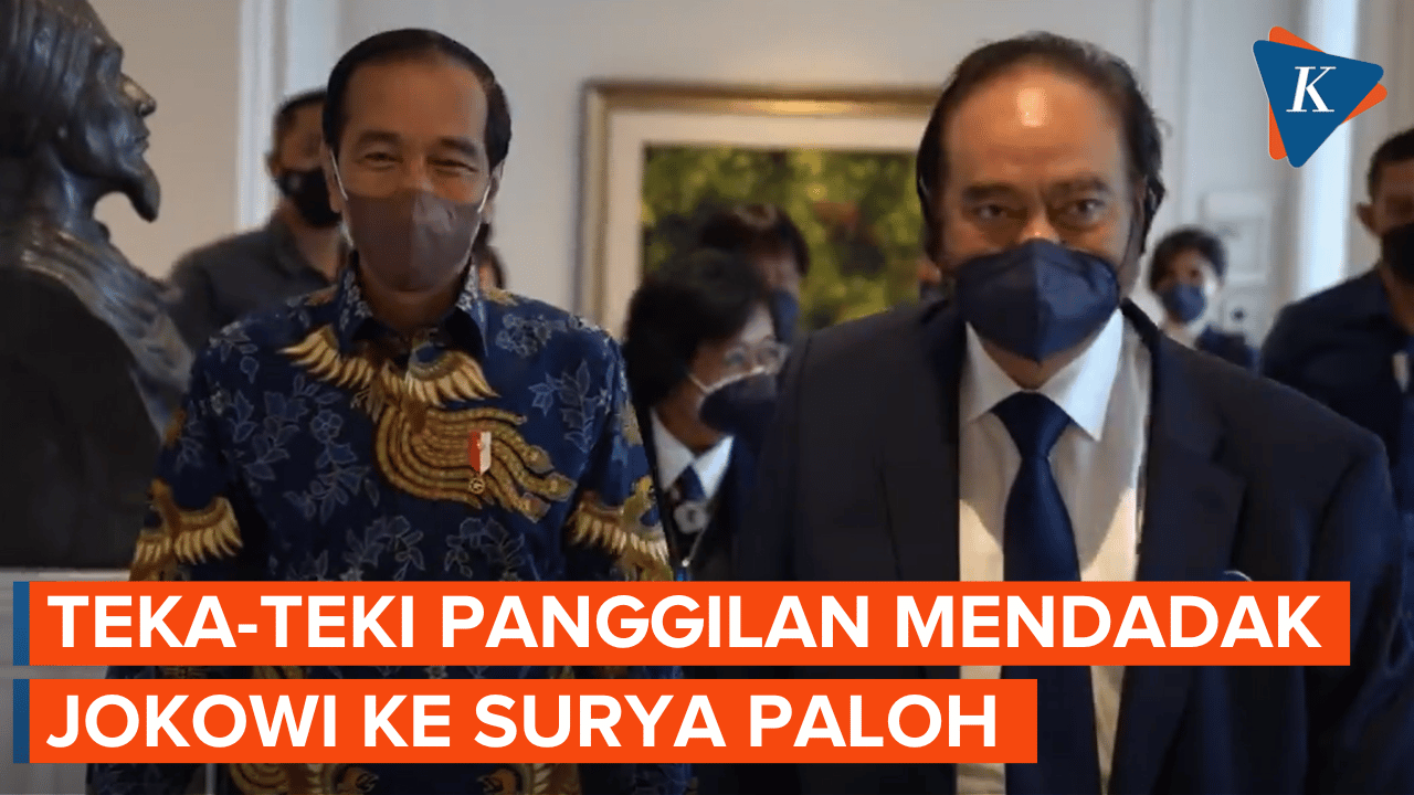 Surya Paloh Mendadak Dipanggil Jokowi ke Istana