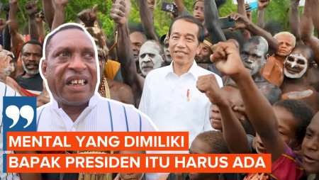 Warga Asmat Ingin Presiden Masa Depan Punya Mental Setara Jokowi, Ini Alasannya