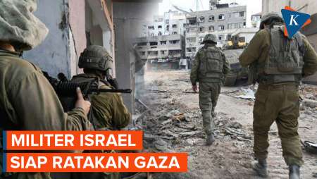 Komandan Militer Israel Sesumbar Siap Ratakan Gaza