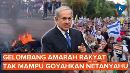 Reaksi Netanyahu Usai Demo Terbesar Pecah di Israel Tuntut Pembebasan Sandera