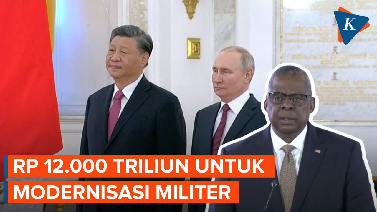 Usai Xi Jinping Temui Putin, AS Siapkan Anggaran Modernisasi Militer
