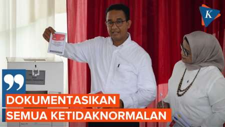 Anies Ajak Pendukung Kawal Suara dan Laporkan Kecurangan