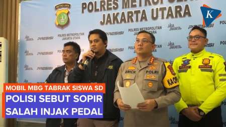 Sopir Mobil MBG Penabrak Siswa SD Salah Injak Pedal, Harusnya Mengerem Malah Gas