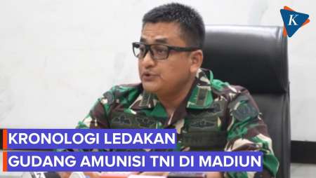 TNI AD: Gudang Amunisi Madiun Meledak Saat Pemeriksaan Amunisi