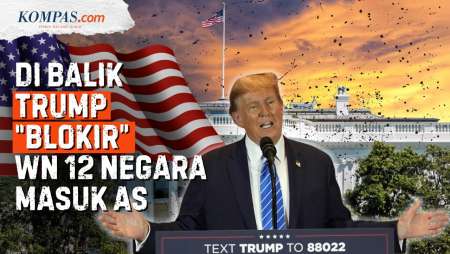 Trump Larang Warga dari 12 Negara Masuki AS, Apa yang Terjadi?