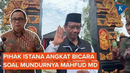 Istana Jawab soal Mahfud Mundur dari Kabinet Jokowi