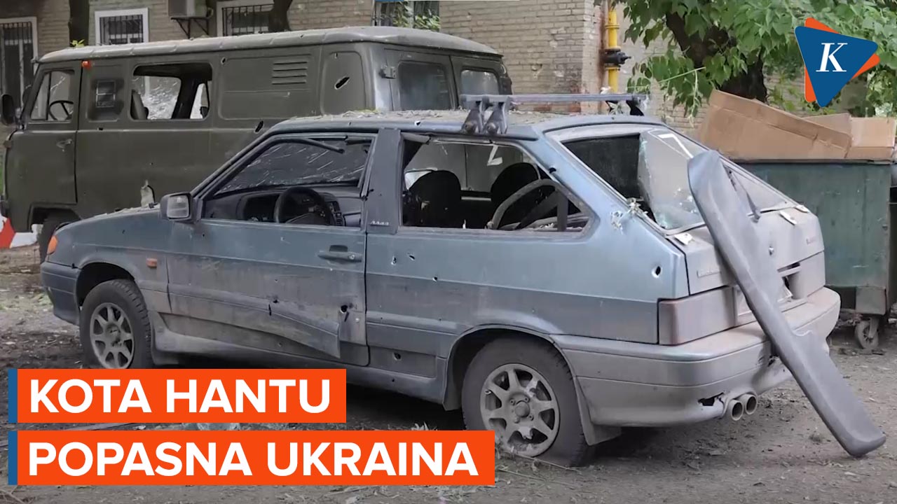 Popasna di Ukraina Berubah Jadi Kota Hantu Setelah Diduduki Rusia