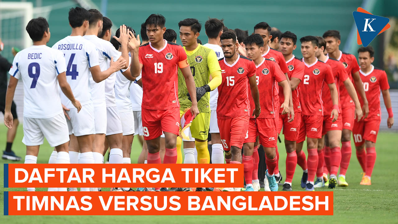 Daftar Harga dan Cara Membeli Tiket Timnas Indonesia Vs Bangladesh