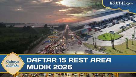Update Rest Area Fungsional Untuk Lebaran 2026 Di Tol Jawa Dan Sumatera