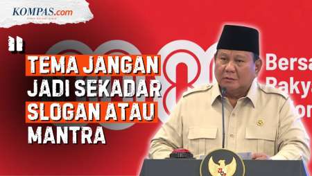 [FULL] Prabowo Resmikan Logo HUT Ke-80 RI, Ingatkan Tema Perayaan Jangan Sekadar Slogan