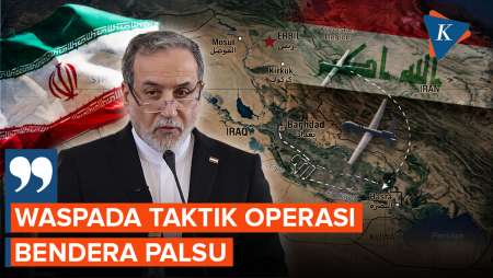 Irak Diserang Drone, Iran Ungkap Dugaan Operasi Bendera Palsu