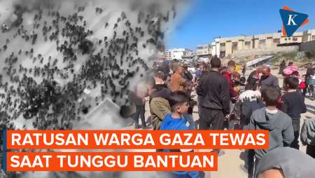 Palestina: 400 Orang Tewas Dibunuh Israel Saat Tunggu Bantuan