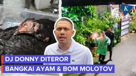 DJ Donny Diteror Bangkai Ayam Dan Bom Molotov, Langsung Lapor Polisi