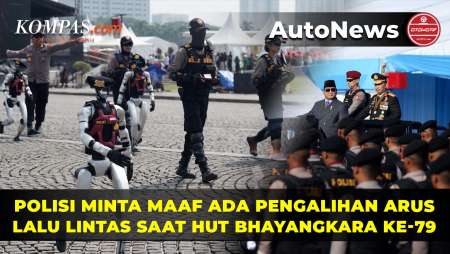 Pengalihan Arus Lalu Lintas HUT Bhayangkara ke-79