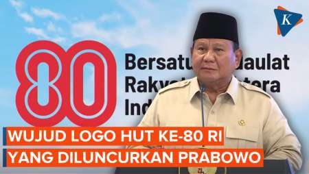 Penampakan Logo HUT Ke-80 RI dan Maknanya