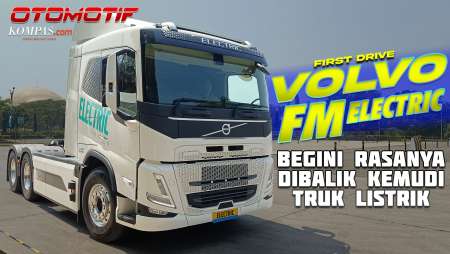 TEST DRIVE | Volvo FM Electric | Begini Rasa Berkendara Truk Listrik