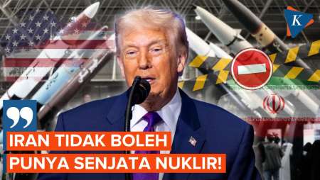 Trump Peringatkan Iran Di KTT Board Of Peace: Dilarang Punya Senjata Nuklir!