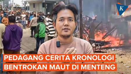 Pedagang Nasi Uduk Ungkap Detik-detik Bentrokan Maut Di Menteng, 1 Orang Tewas